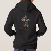 Mom CEO & CFO Shirt – Lustiges Muttertagsgeschenk (Rückseite)