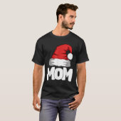 Mom Christmas Santa Matching Family T-Shirt (Vorne ganz)