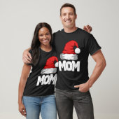 Mom Christmas Santa Matching Family T-Shirt (Unisex)