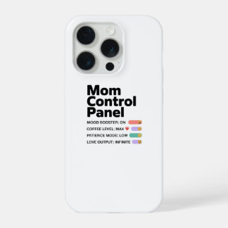 Mom Control Panel Phone Case | Funny Tech Mom Desi iPhone 15 Pro Hülle
