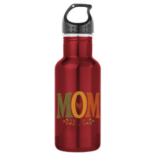 MOM Cozy Fall Herbst Mutterschaft Edelstahlflasche