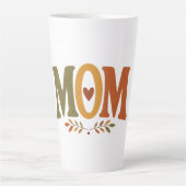 MOM Cozy Fall Herbst Mutterschaft Milchtasse (Vorderseite)