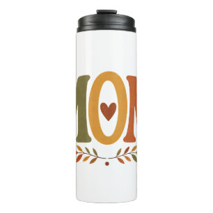 MOM Cozy Fall Herbst Mutterschaft Thermosbecher