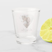 Mom Custom Name & Photo | Personalized Shot Glass Schnapsglas (Rückseite)