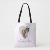 Mom Custom Name & Photo | Personalized Tote Bag Tasche (Vorderseite)