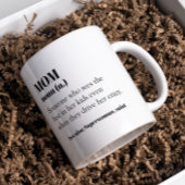 Mom Definition Word Noun Gift Mother's Day Kaffeetasse