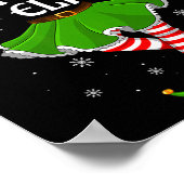 Mom Elf Christmas Family Girls Women Elf Squad Xma Poster (Ecke)