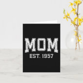 Mom Est 1957 D Mother’s Day Ized Premium Tri-blend Karte (Gelbe Blume)