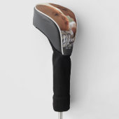 Mom Est. year Modern Bold Script Golf Head Cover Headcover (angewinkelt)