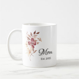Mom Est. Year – New Mom Milestone Gift Kaffeetasse