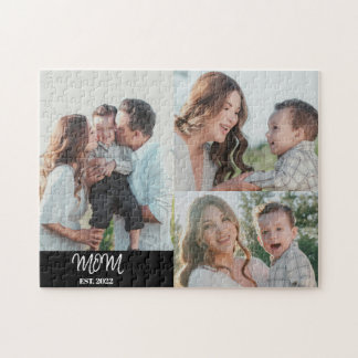 Mom Established, 3-Photo Jigsaw Puzzle