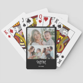 Mom Established, 3-Photo Poker Cards Spielkarten