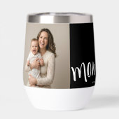 Mom Established Caps White Custom Year New Mama (Rückseite)