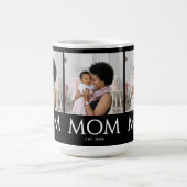 Mom Established Classic Caps Black Photo Kaffeetasse (Mittel)