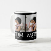 Mom Established Classic Caps Black Photo Kaffeetasse (Vorderseite Links)