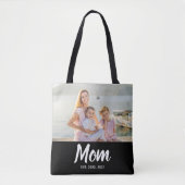 Mom Established Date Mother's Day Photo Tasche (Vorderseite)