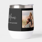 Mom Established Elegant Photo Script Black (Links)