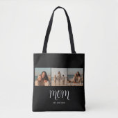 Mom Established Graceful Script Black 3 Photo Tasche (Vorderseite)