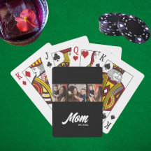 Mom Established Modern Black Photo