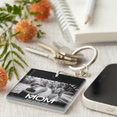 Mom Established Modern Bold Photo Schlüsselanhänger (Vorderseite rechts)
