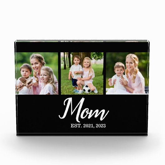 Mom Established Modern Script 3 Fotoblock (Vorderseite)