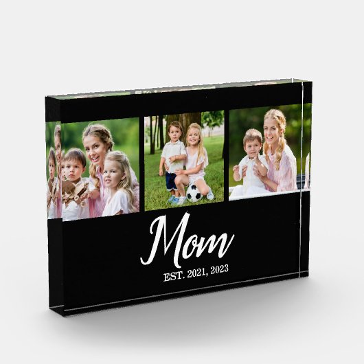 Mom Established Modern Script 3  Fotoblock (Links)