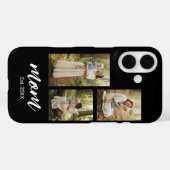 Mom Established Modern Script 3 Photo Case-Mate iPhone Hülle (Rückseite (Horizontal))