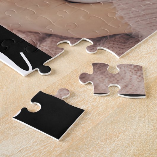 Mom Established Modern Script 3 Photo Puzzle (Seite)