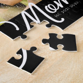 Mom Established Modern Script 3 Photo Puzzle (Seite)