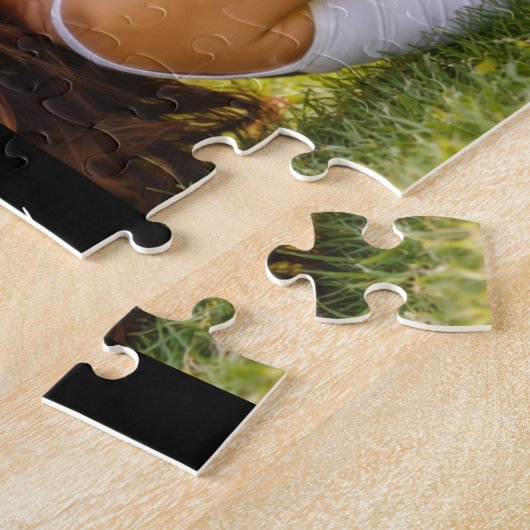 Mom Established Modern Script 3 Photo Puzzle (Seite)