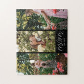 Mom Established Modern Script 3 Photo  Puzzle (Vertikal)