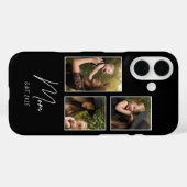 Mom Established Modern Script Black 3 Photo Case-Mate iPhone Hülle (Rückseite (Horizontal))