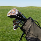 Mom Established Modern Script Photo Golf Headcover (In SItu)
