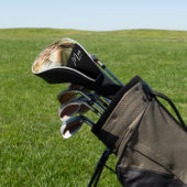 Mom Established Modern Script Photo Golf Headcover (In SItu)