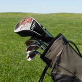 Mom Established Modern Script Photo Golf Headcover (In SItu)