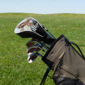 Mom Established Modern Script Photo Golf Headcover (In SItu)