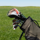 Mom Established Modern Script Photo Golf Headcover (In SItu)