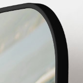 Mom Established Modern Script Photo Pickleball Schläger (Linke Seite)