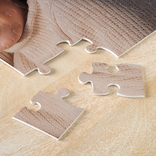 Mom Established Modern Script Photo Puzzle (Seite)