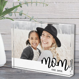Mom Established Mother's Day Gift Fotoblock