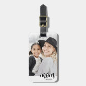 Mom Established Mother's Day Gift Gepäckanhänger (Vorderseite vertikal)