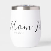 Mom Established New Mom Geschenk  (Vorderseite)