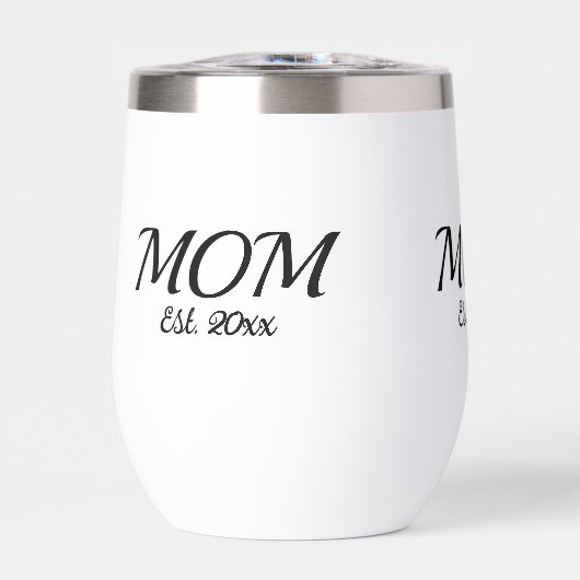 Mom Established New Mom Gift  (Vorderseite)