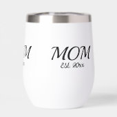 Mom Established New Mom Gift  (Rückseite)