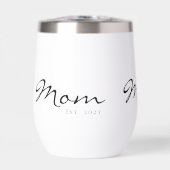 Mom Established New Mom Gift (Vorderseite)