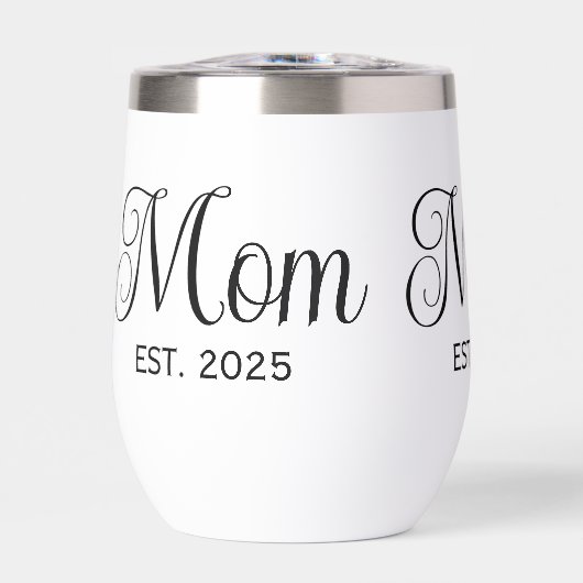 Mom Established New Mom Gift (Vorderseite)