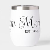 Mom Established New Mom Gift (Rückseite)