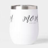 Mom Established New Mom Gift (Rückseite)