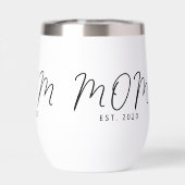 Mom Established New Mom Gift (Rückseite)