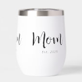 Mom Established New Mom Gift (Rückseite)